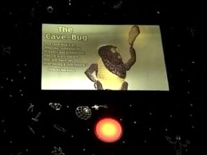 Cavebug console screen